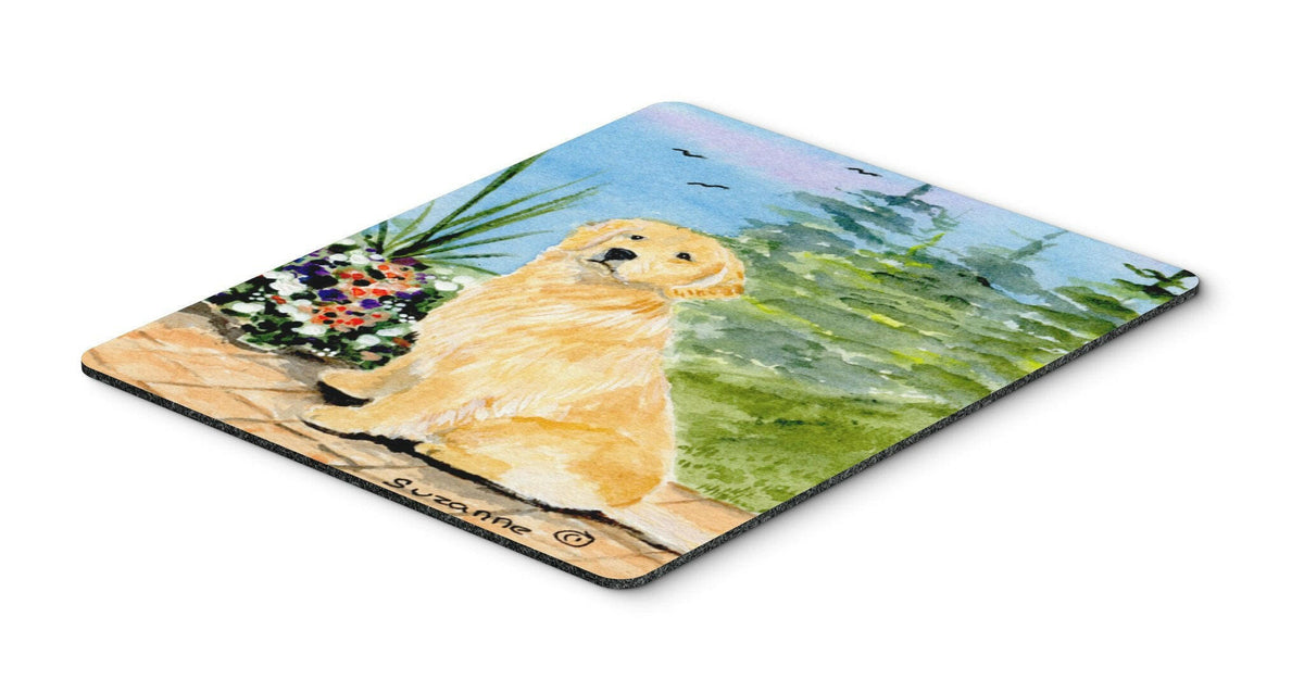 Golden Retriever Mouse Pad / Hot Pad / Trivet by Caroline&#39;s Treasures