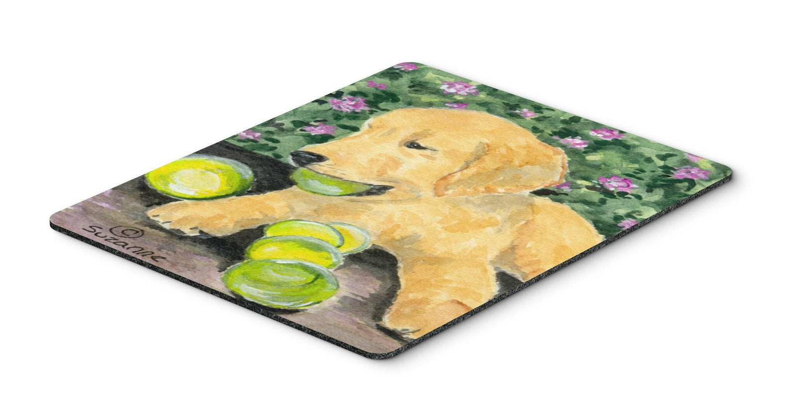 Golden Retriever Mouse Pad / Hot Pad / Trivet by Caroline's Treasures