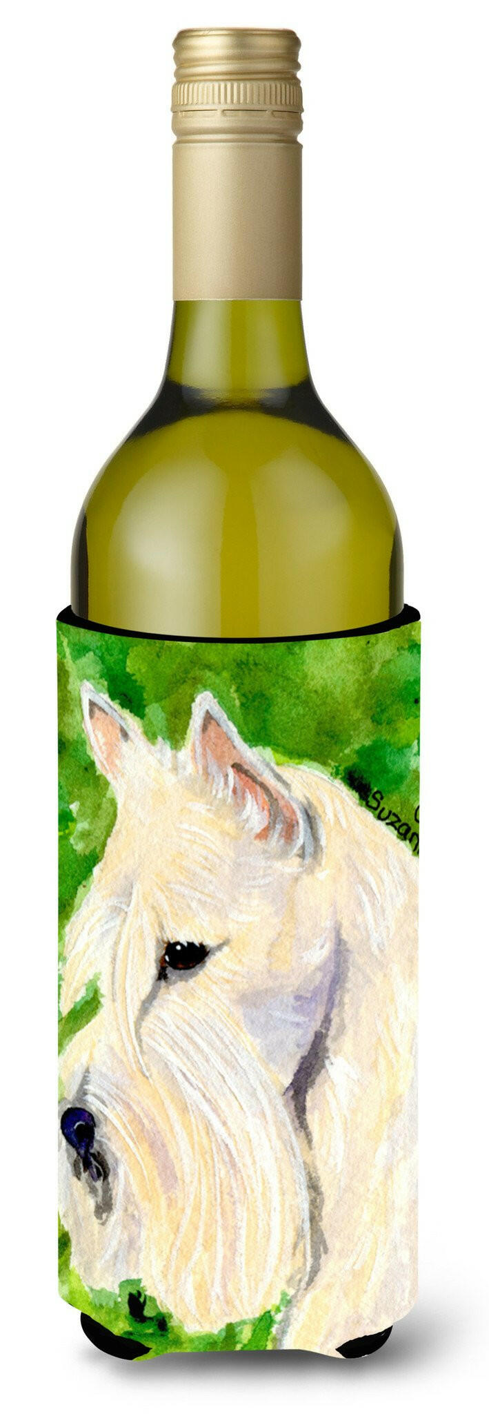 Scottish Terrier Wine Bottle Beverage Insulator Beverage Insulator Hugger SS8791LITERK by Caroline's Treasures