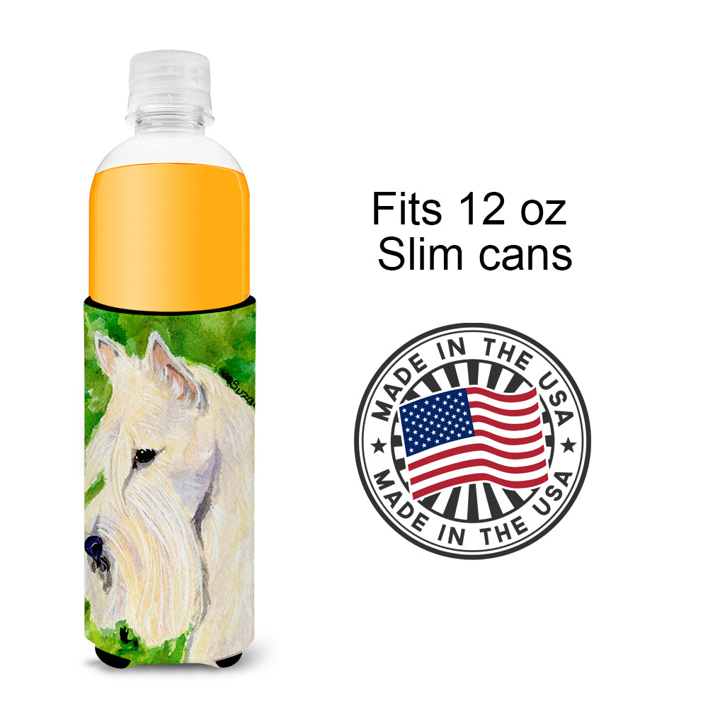 Scottish Terrier Ultra Beverage Insulators for slim cans SS8791MUK.