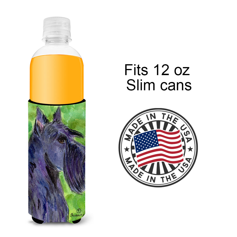 Scottish Terrier Ultra Beverage Insulators for slim cans SS8792MUK.