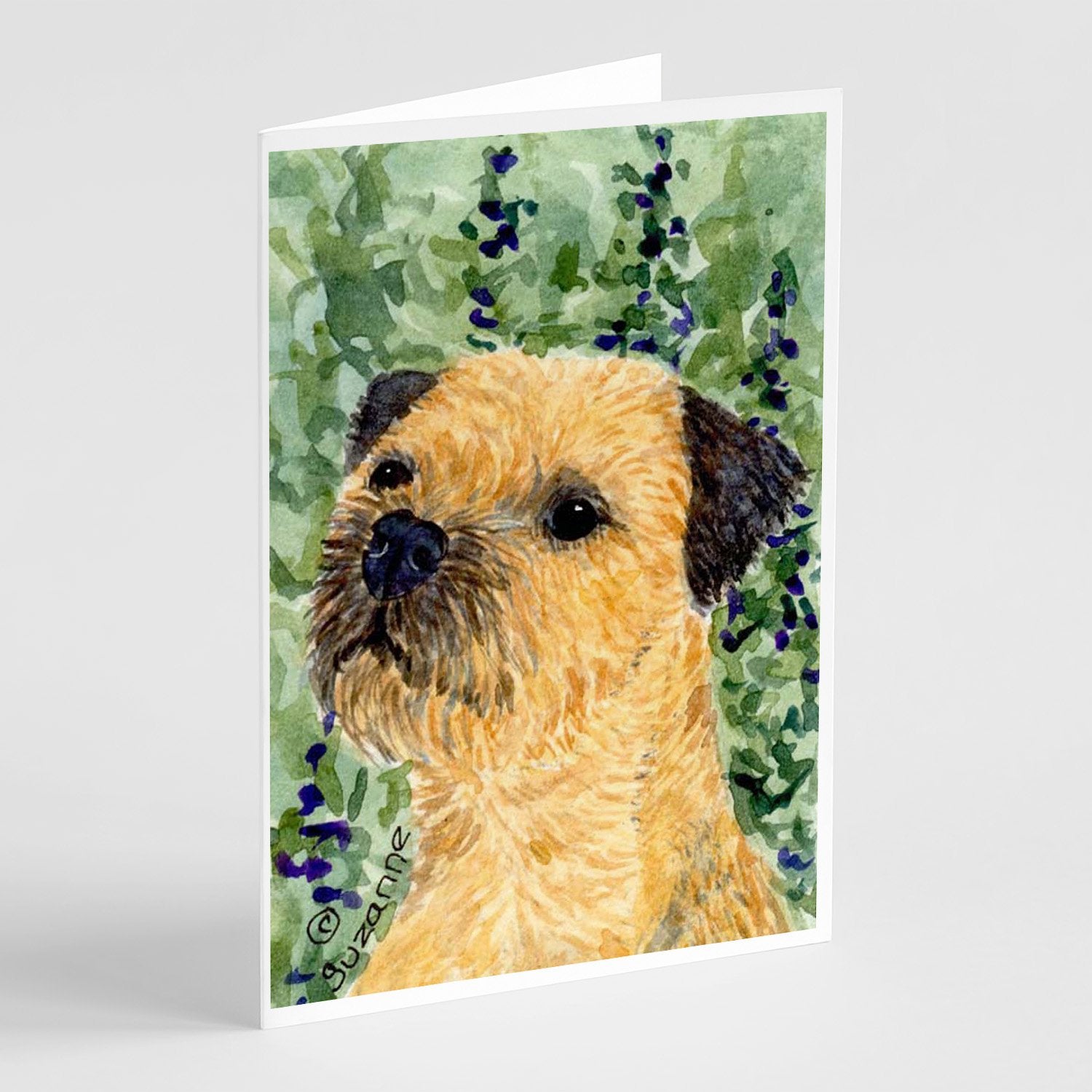 Buy this Border Terrier Greeting Cards and Envelopes Pack of 8
