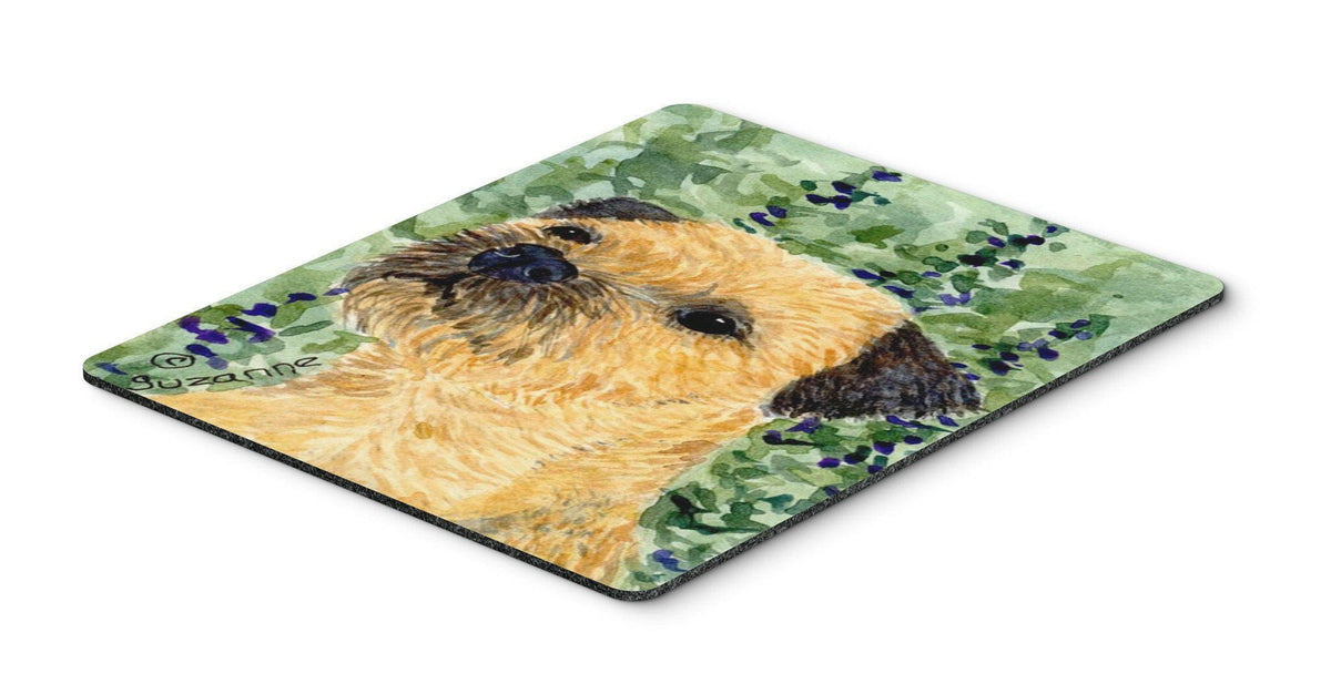 Border Terrier Mouse Pad / Hot Pad / Trivet by Caroline&#39;s Treasures