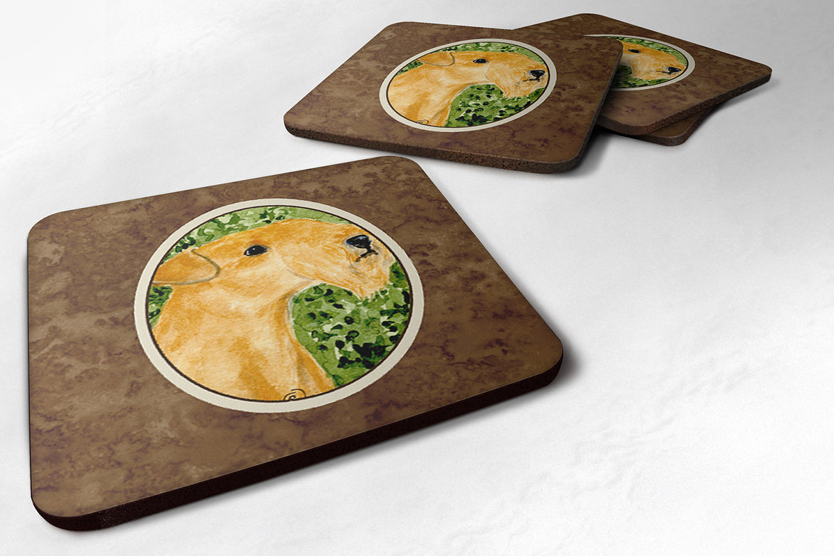 Set of 4 Lakeland Terrier Foam Coasters - the-store.com