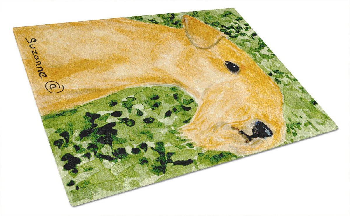 Lakeland Terrier Glass Cutting Board Large by Caroline&#39;s Treasures