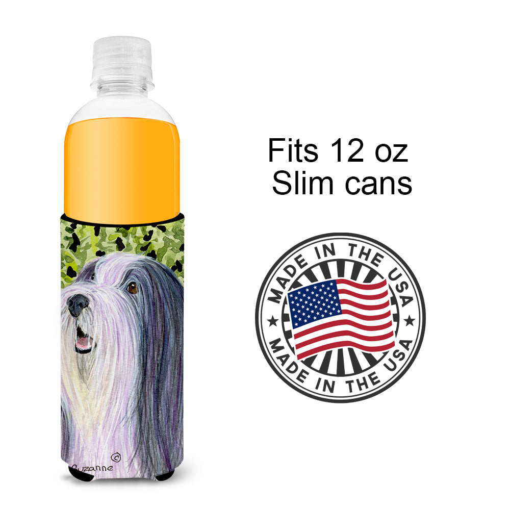 Bearded Collie Ultra Beverage Insulators for slim cans SS8808MUK