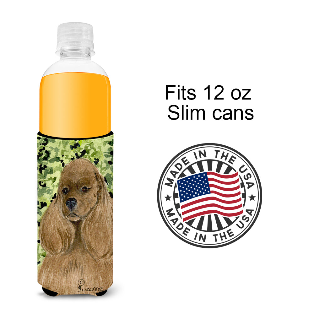 Cocker Spaniel Ultra Beverage Insulators for slim cans SS8809MUK