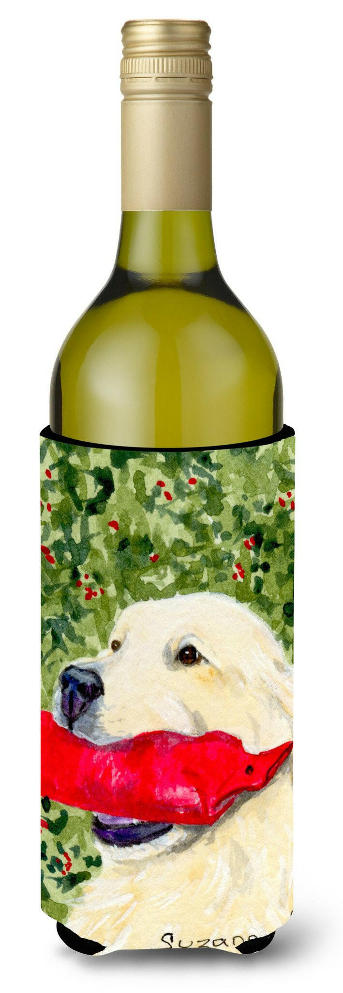 Golden Retriever Wine Bottle Beverage Insulator Beverage Insulator Hugger SS8813LITERK by Caroline&#39;s Treasures
