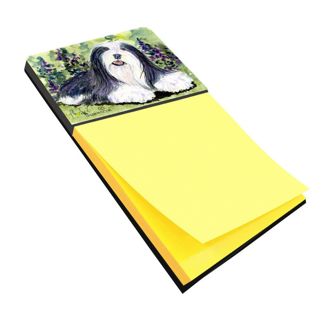 Bearded Collie Refiillable Sticky Note Holder or Postit Note Dispenser SS8816SN by Caroline's Treasures