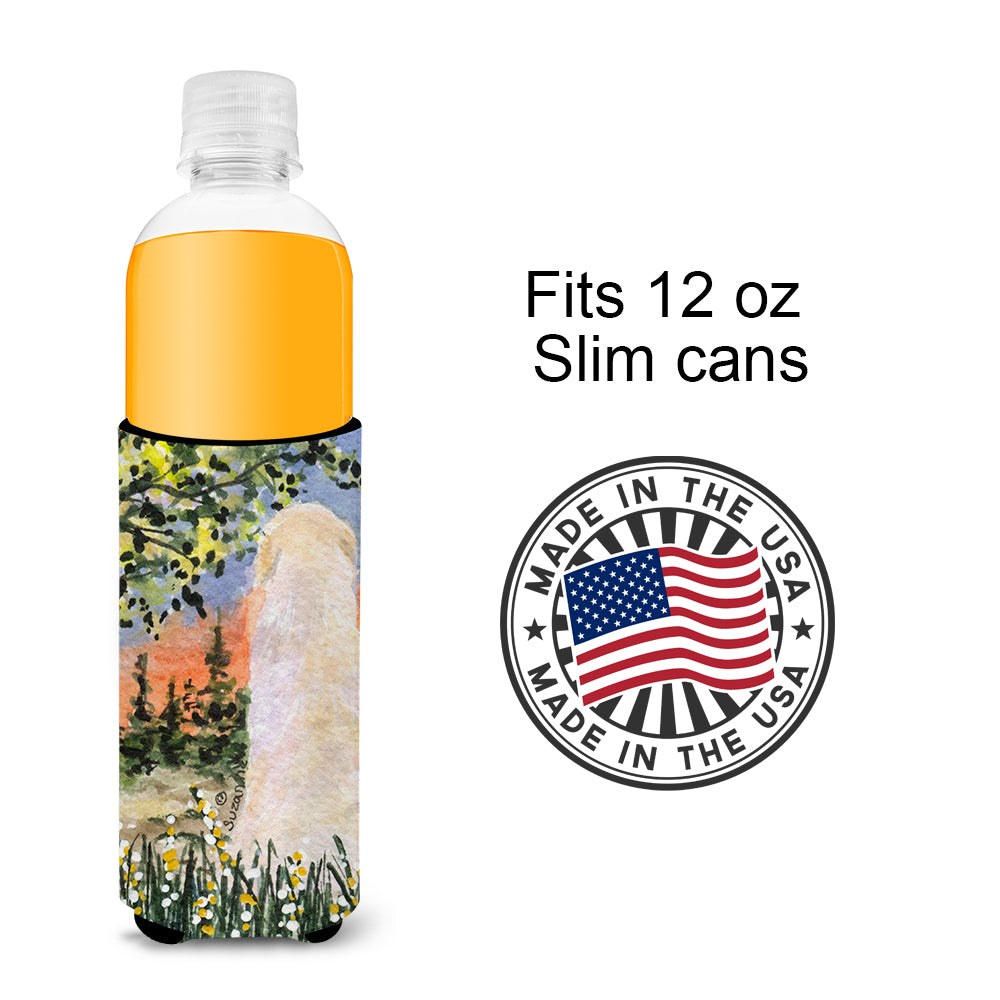 Golden Retriever Ultra Beverage Insulators for slim cans SS8820MUK.
