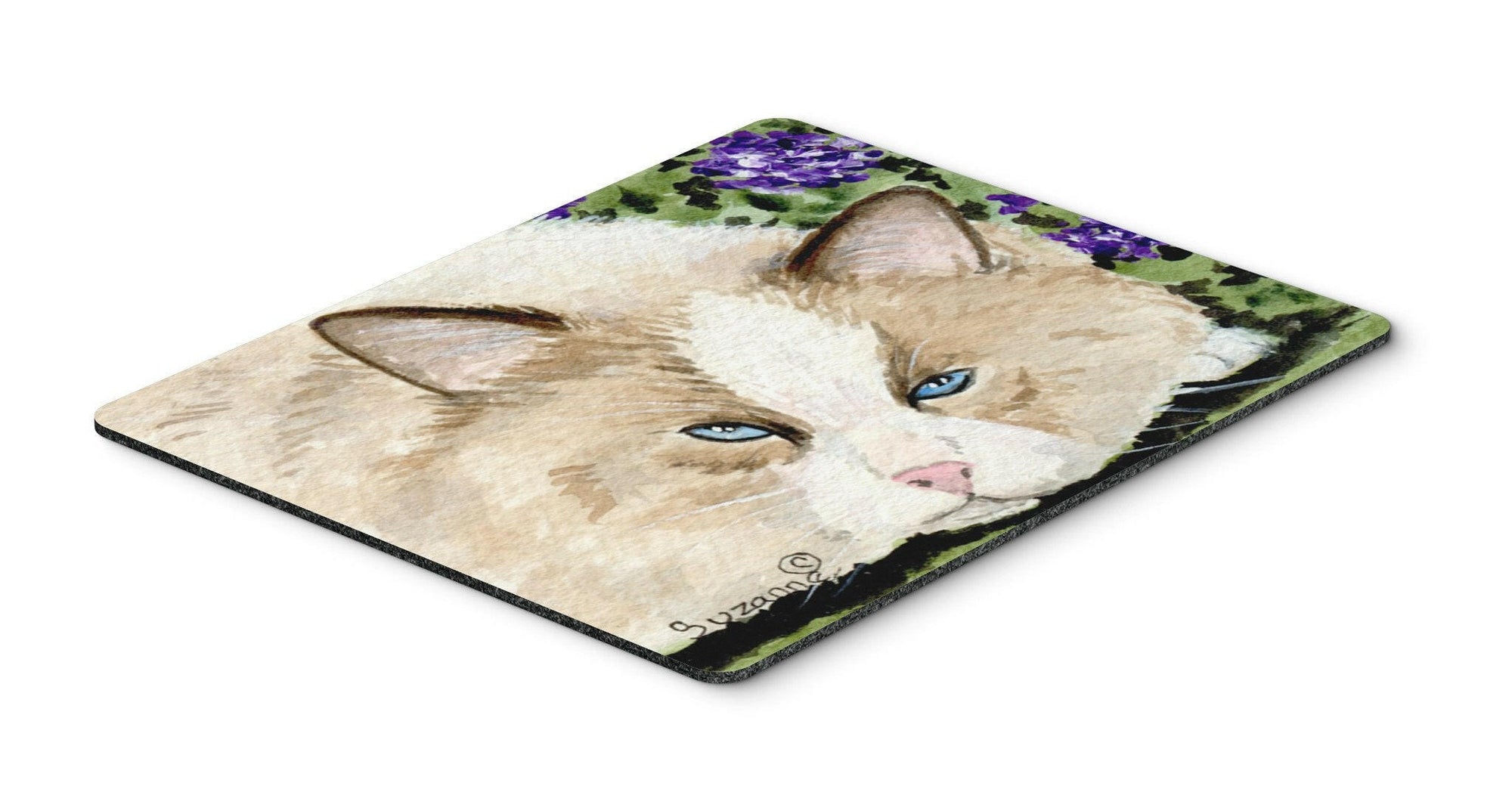Cat Mouse pad, hot pad, or trivet by Caroline's Treasures