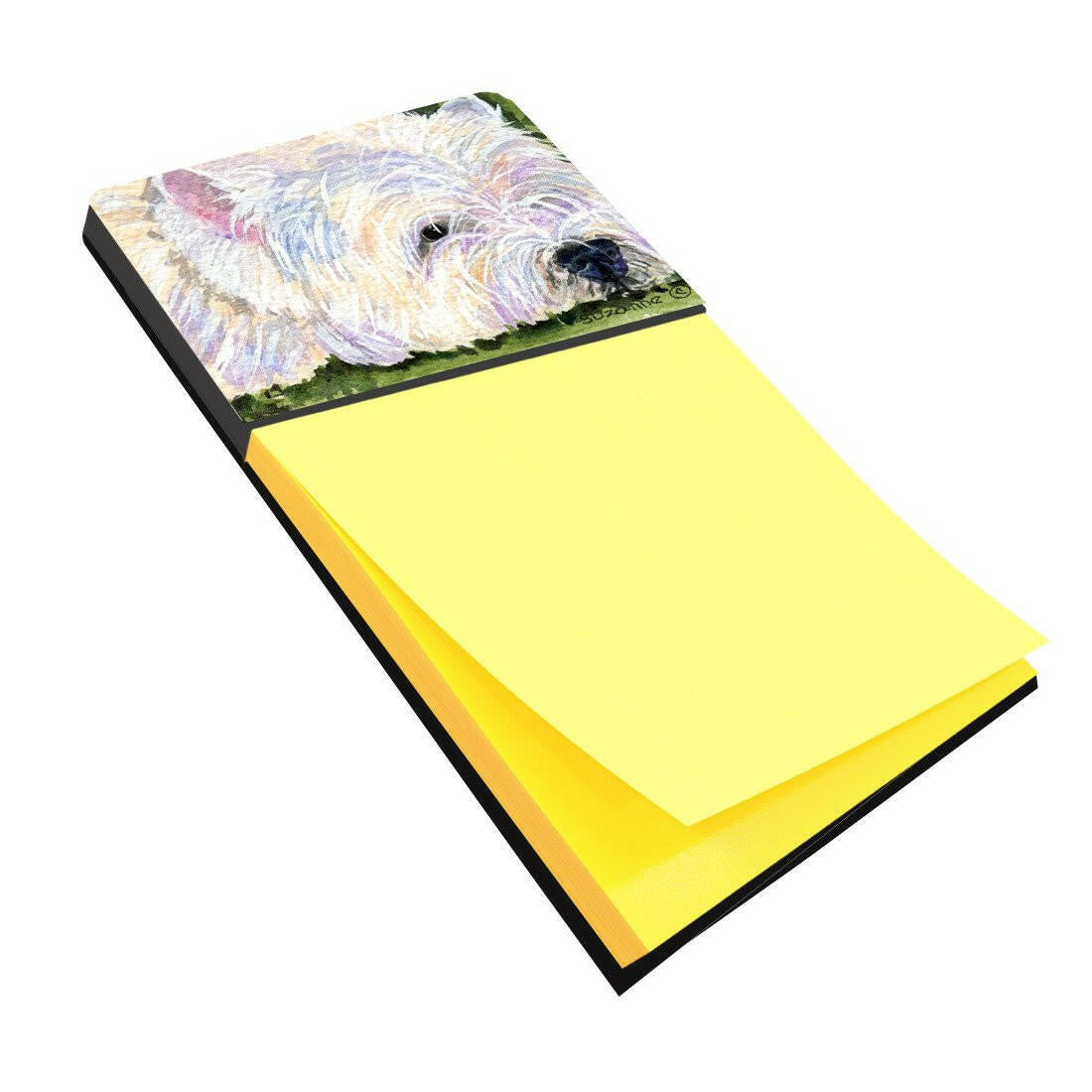 Westie Refiillable Sticky Note Holder or Postit Note Dispenser SS8831SN by Caroline's Treasures