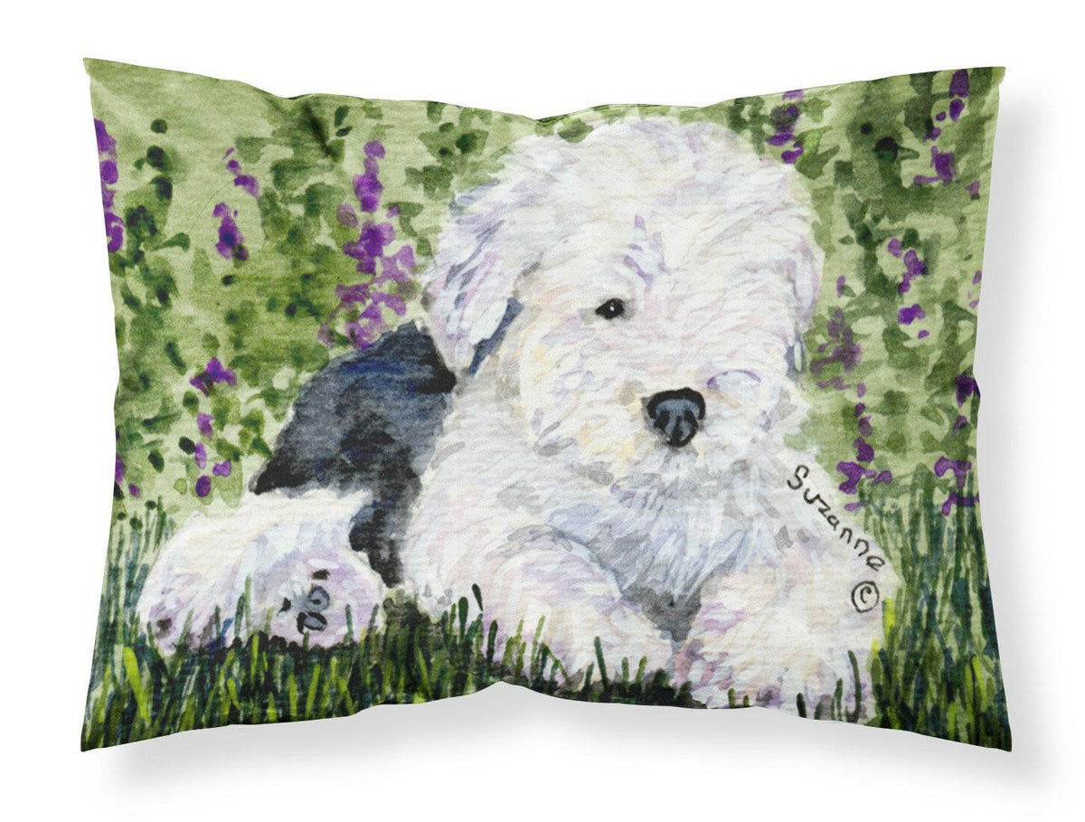 Old English Sheepdog Moisture wicking Fabric standard pillowcase by Caroline&#39;s Treasures