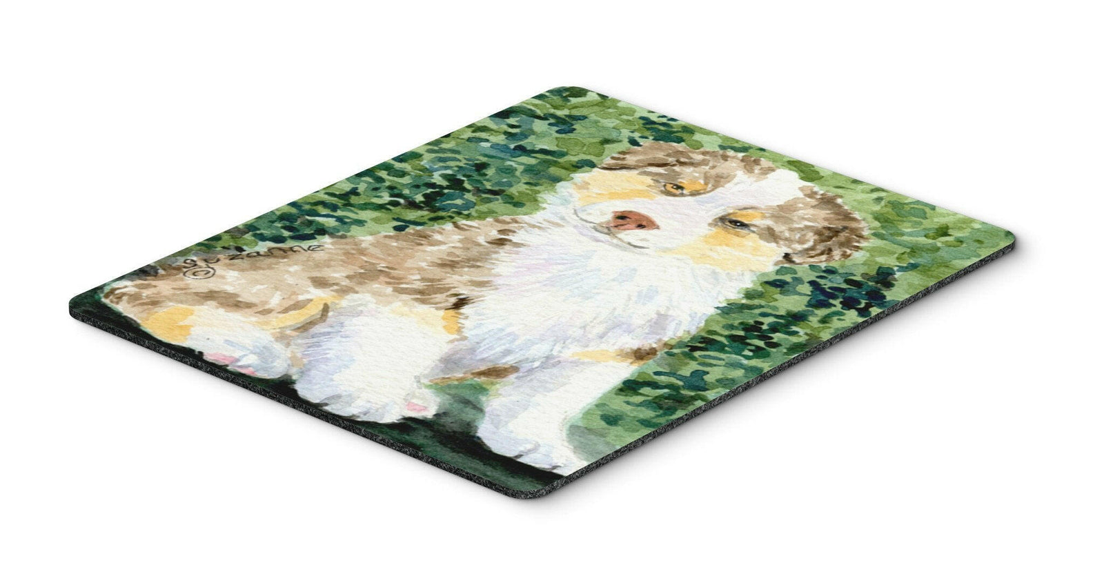 Australian Shepherd Mouse Pad / Hot Pad / Trivet by Caroline's Treasures
