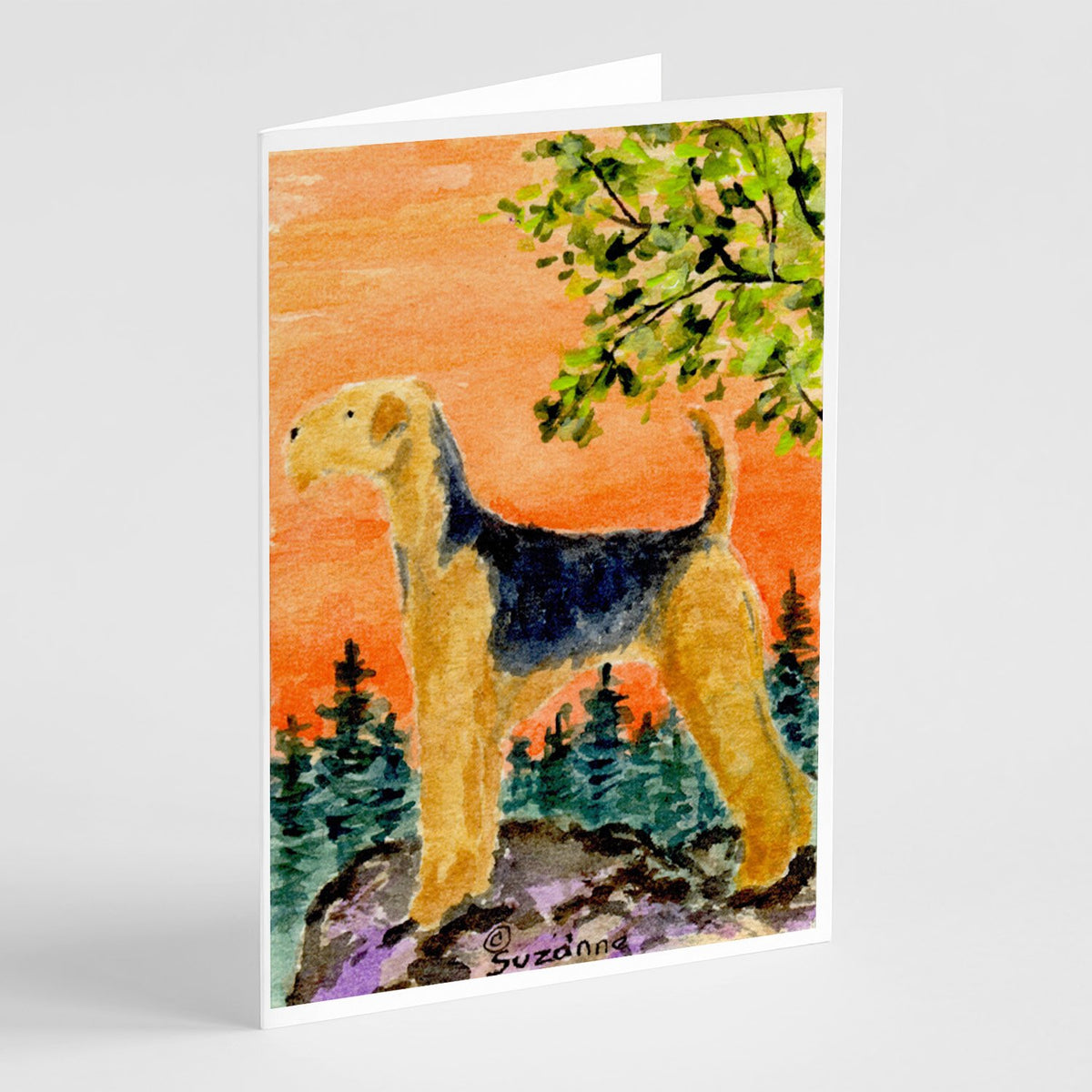 Buy this Airedale Greeting Cards and Envelopes Pack of 8