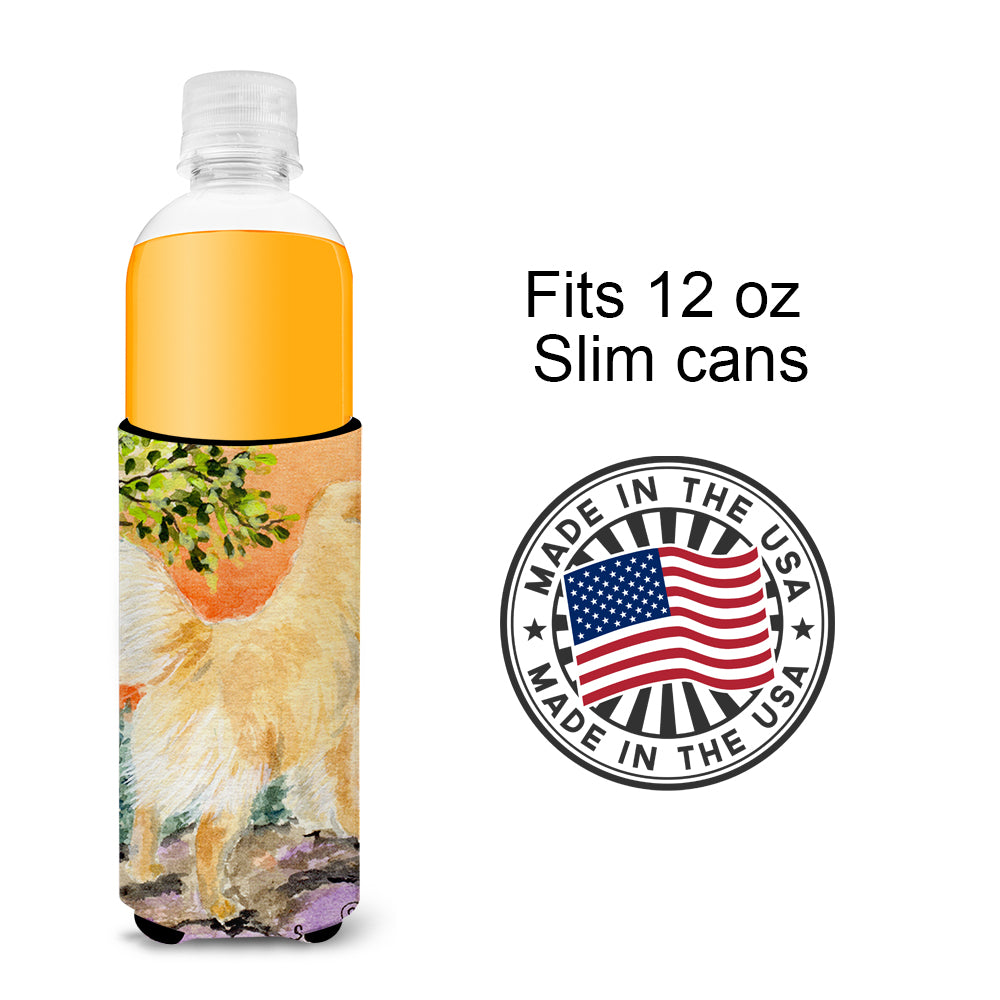 Golden Retriever Ultra Beverage Insulators for slim cans SS8851MUK
