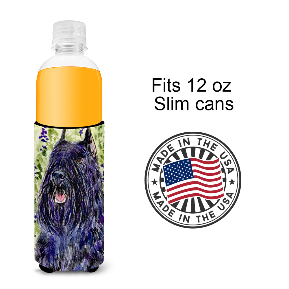 Bouvier des Flandres Ultra Beverage Insulators for slim cans SS8853MUK.