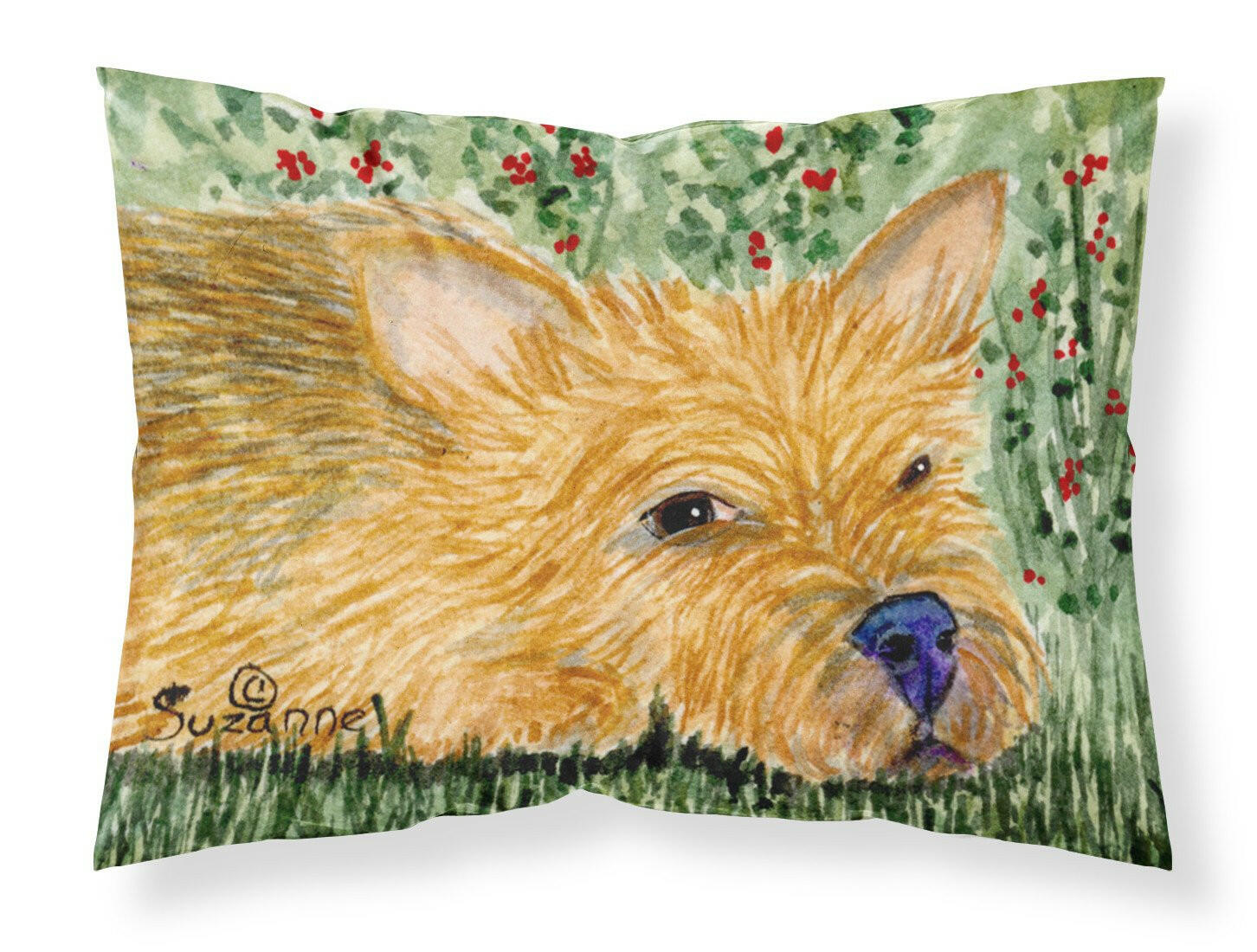 Norwich Terrier Moisture wicking Fabric standard pillowcase by Caroline's Treasures