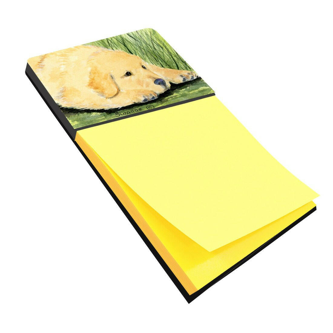 Golden Retriever Refiillable Sticky Note Holder or Postit Note Dispenser SS8864SN by Caroline&#39;s Treasures