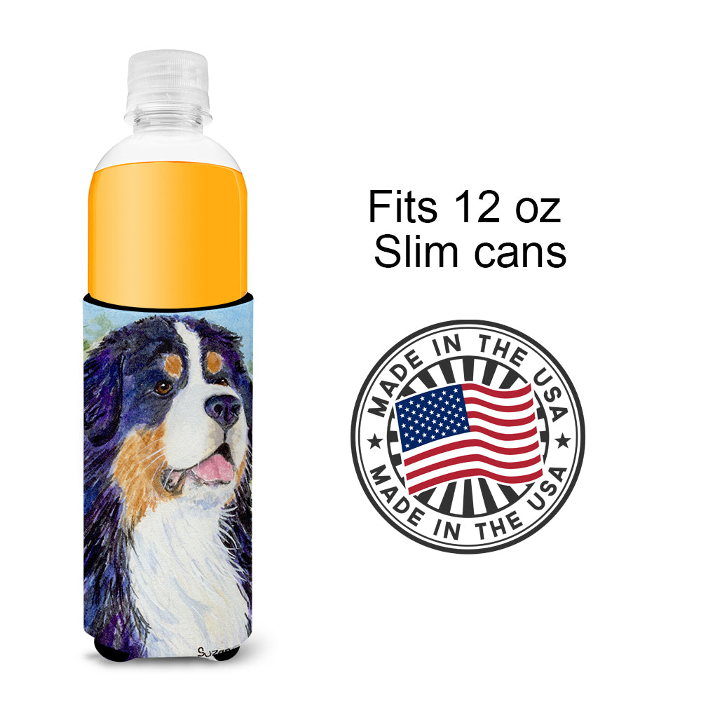 Bernese Mountain Dog Ultra Beverage Insulators for slim cans SS8867MUK.