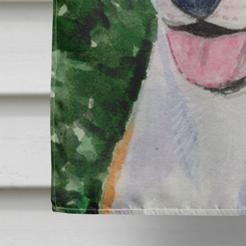 Bull Terrier Flag Canvas House Size