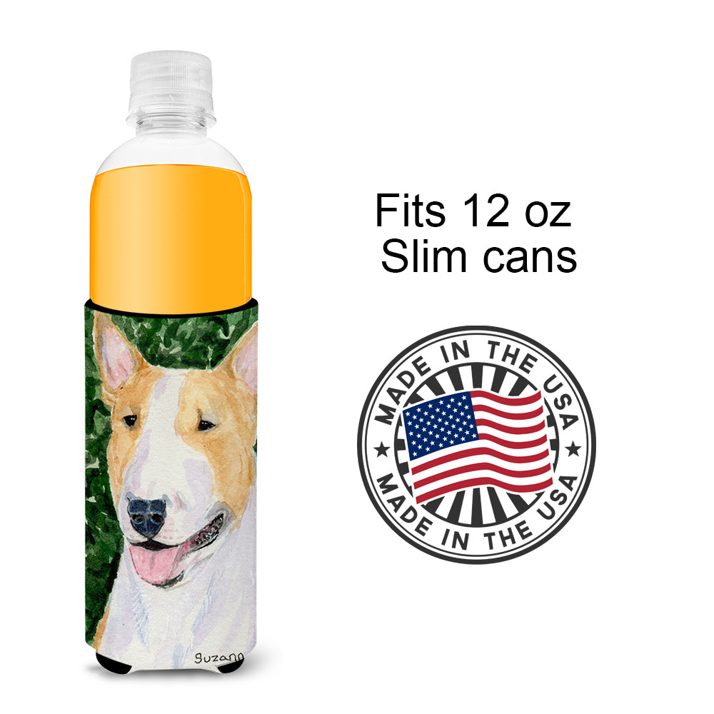 Bull Terrier Ultra Beverage Insulators for slim cans SS8873MUK.
