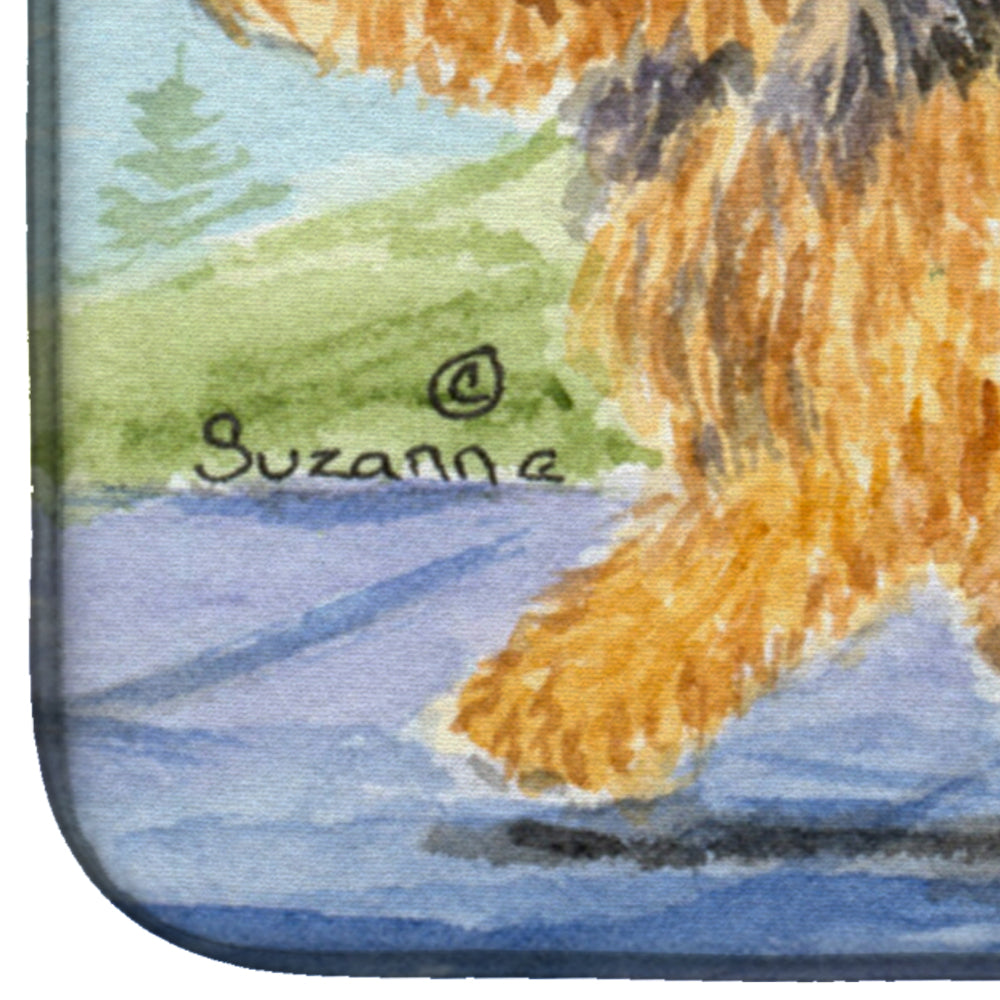 Norwich Terrier Dish Drying Mat SS8879DDM  the-store.com.