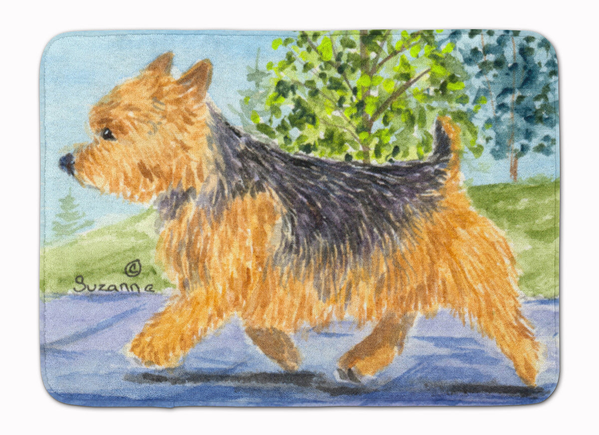 Norwich Terrier Machine Washable Memory Foam Mat SS8879RUG - the-store.com