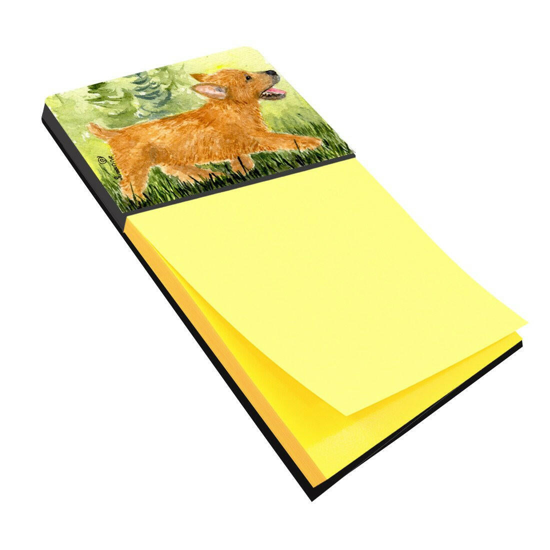 Norwich Terrier Refiillable Sticky Note Holder or Postit Note Dispenser SS8884SN by Caroline&#39;s Treasures