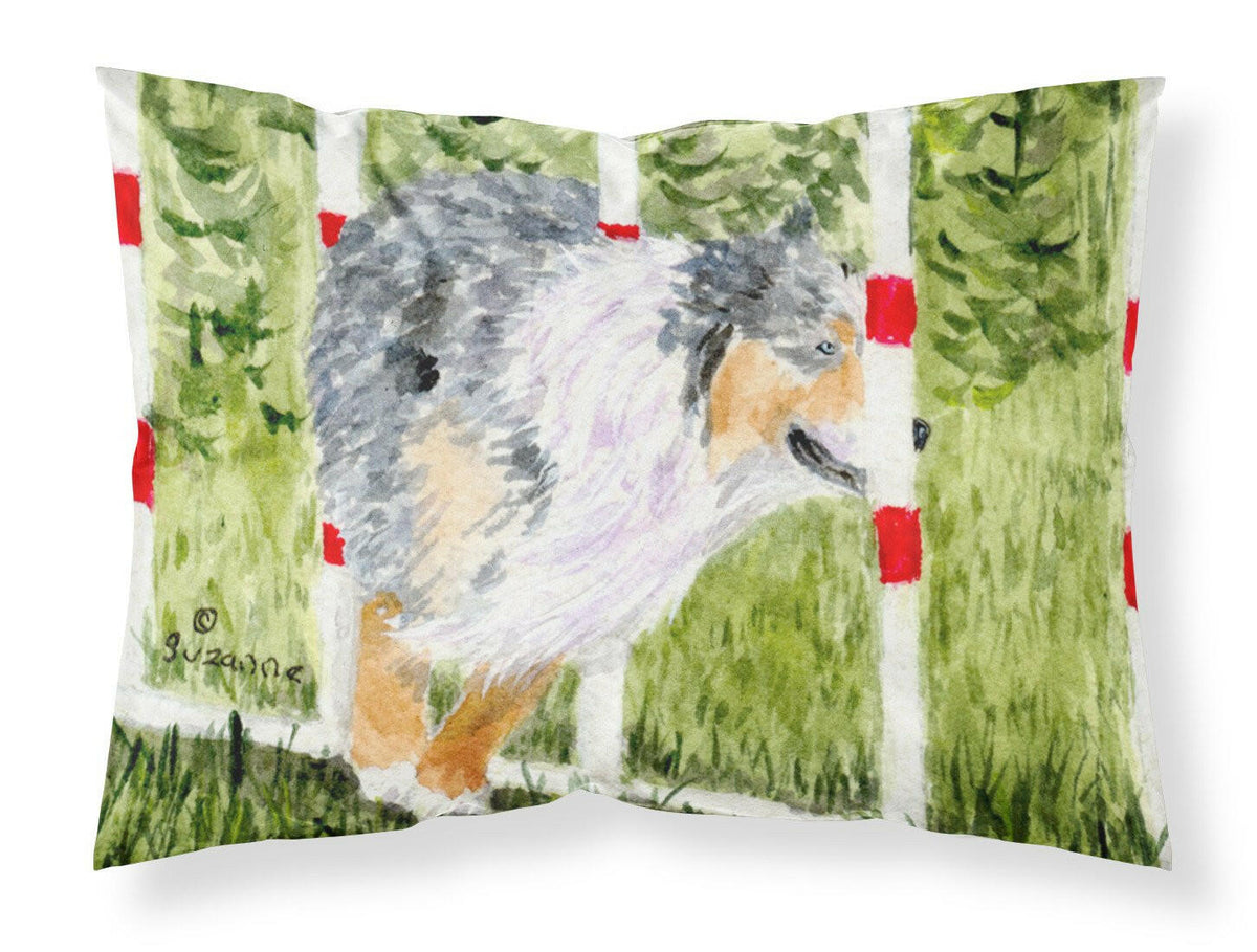 Australian Shepherd Moisture wicking Fabric standard pillowcase by Caroline&#39;s Treasures