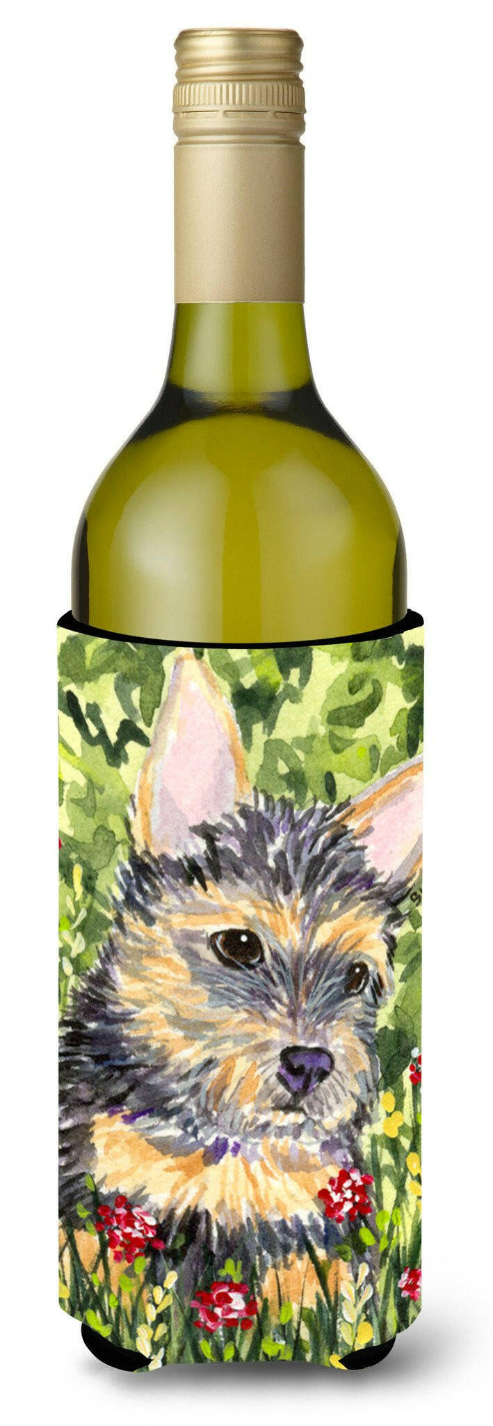 Norwich Terrier Wine Bottle Beverage Insulator Beverage Insulator Hugger SS8893LITERK by Caroline&#39;s Treasures