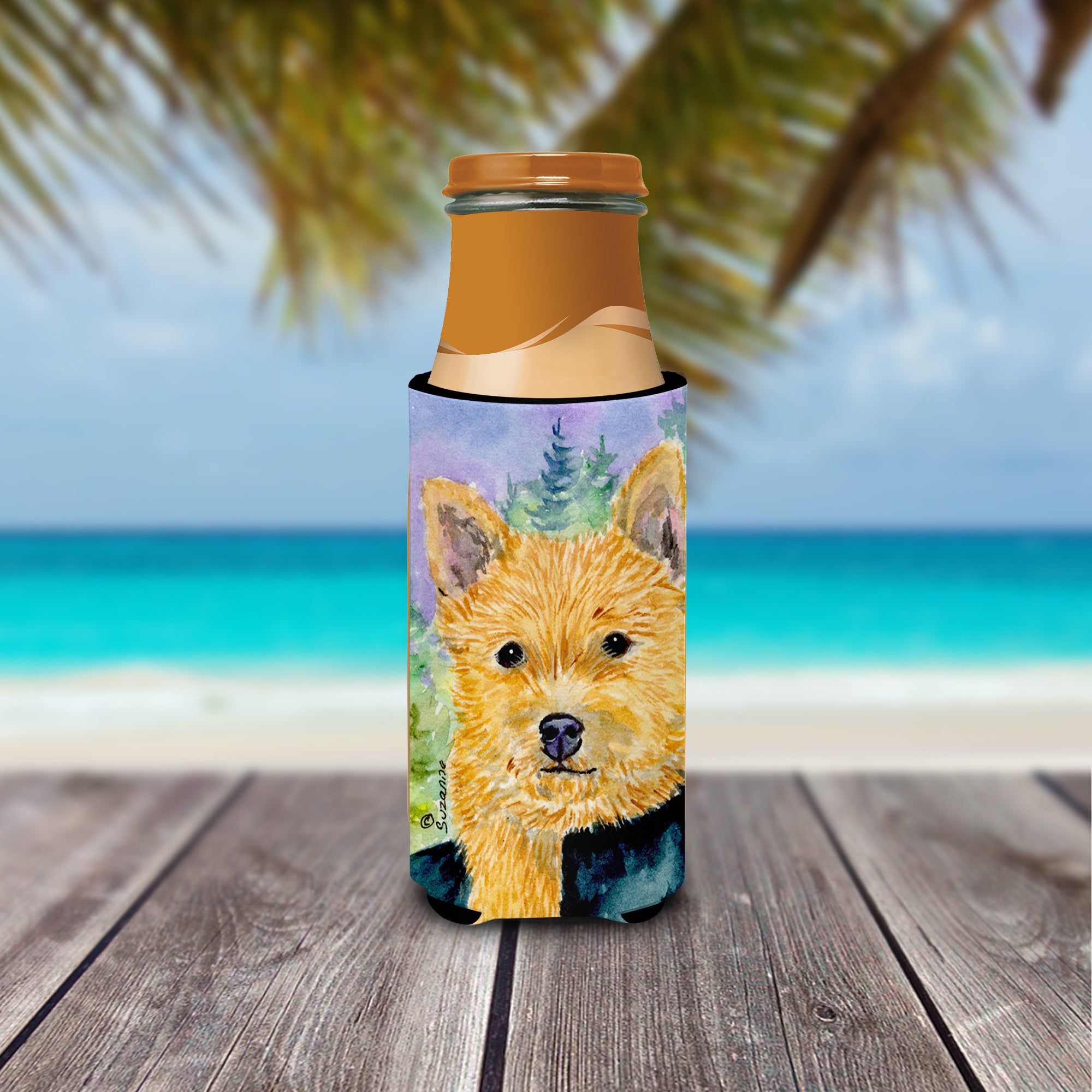 Norwich Terrier Ultra Beverage Insulators for slim cans SS8905MUK