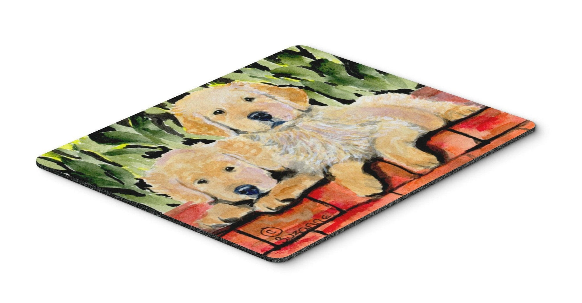 Golden Retriever Mouse pad, hot pad, or trivet by Caroline's Treasures
