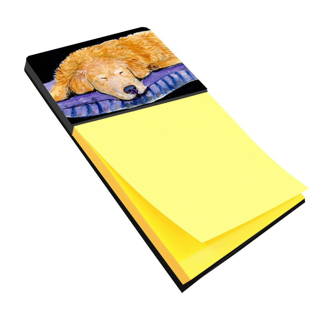 Golden Retriever Refiillable Sticky Note Holder or Postit Note Dispenser SS8909SN by Caroline's Treasures