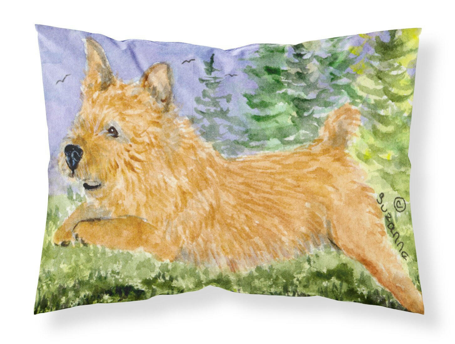 Norwich Terrier Moisture wicking Fabric standard pillowcase by Caroline's Treasures