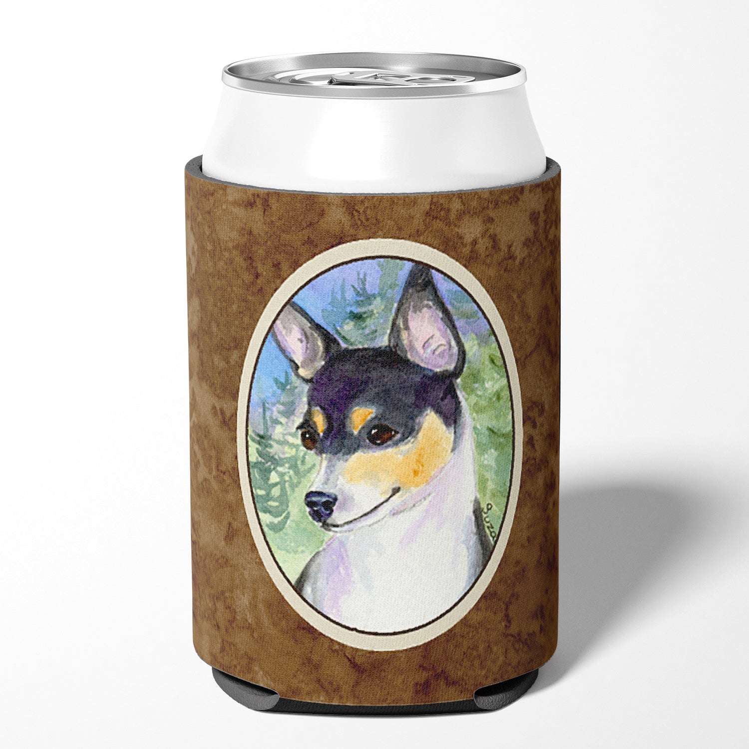 Fox Terrier Can or Bottle Beverage Insulator Hugger