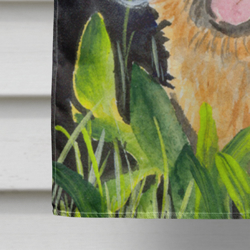 Cairn Terrier Flag Canvas House Size