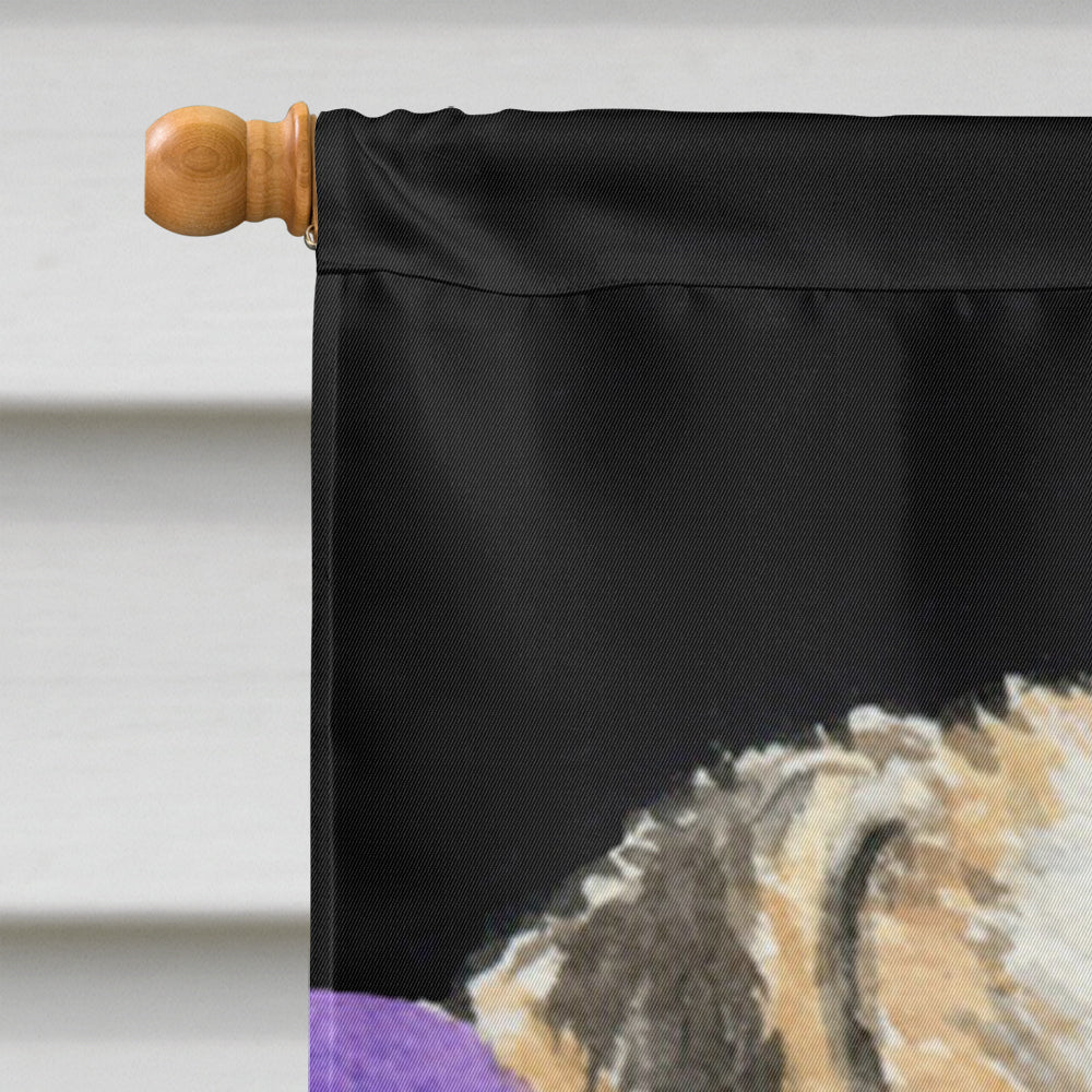Fox Terrier Flag Canvas House Size  the-store.com.