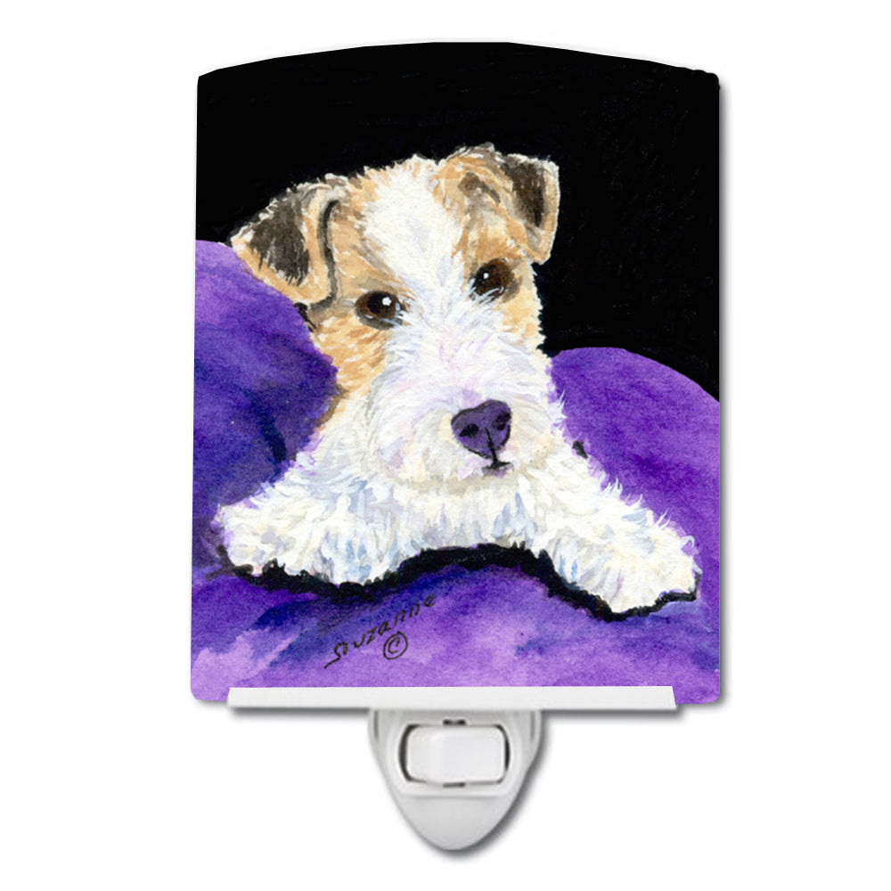 Fox Terrier Ceramic Night Light SS8971CNL - the-store.com