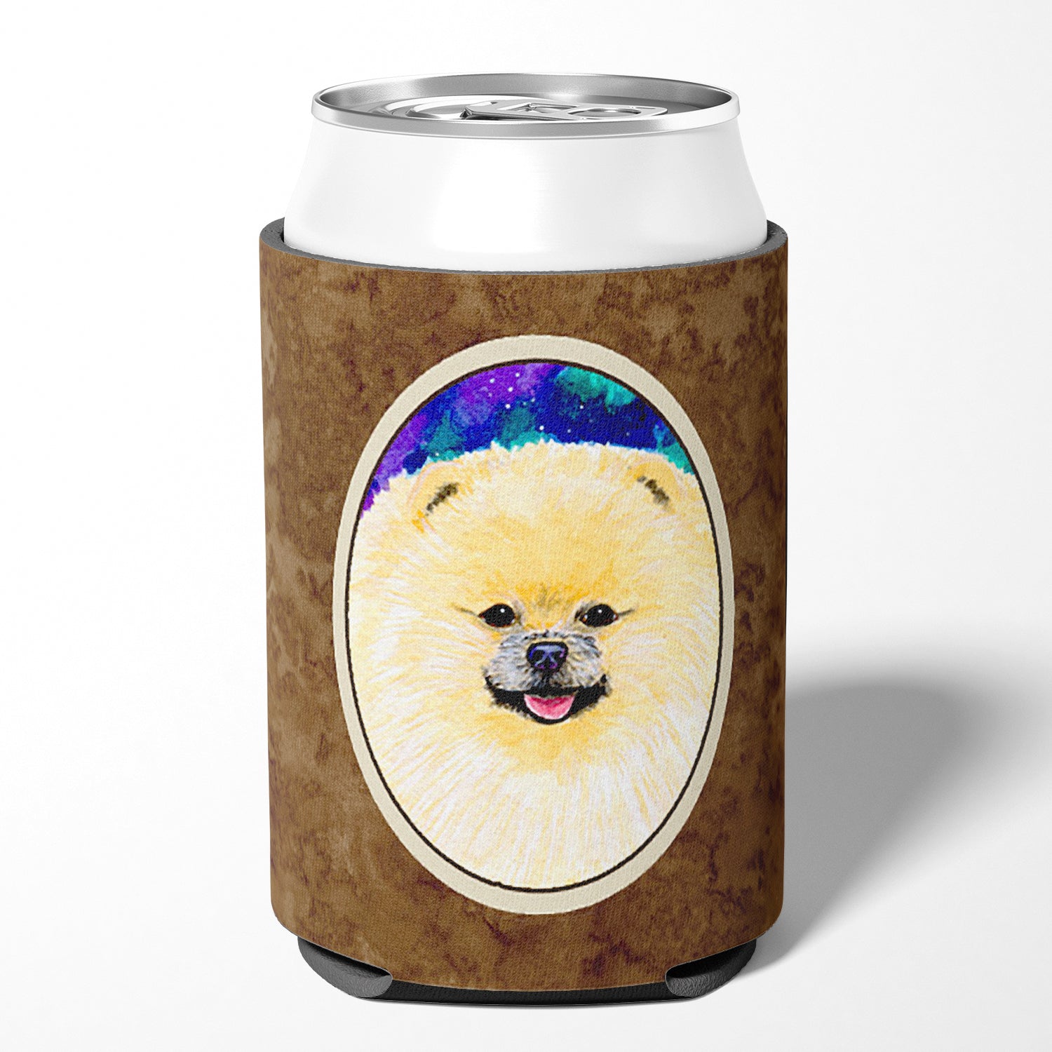 Pomeranian Can or Bottle Beverage Insulator Hugger