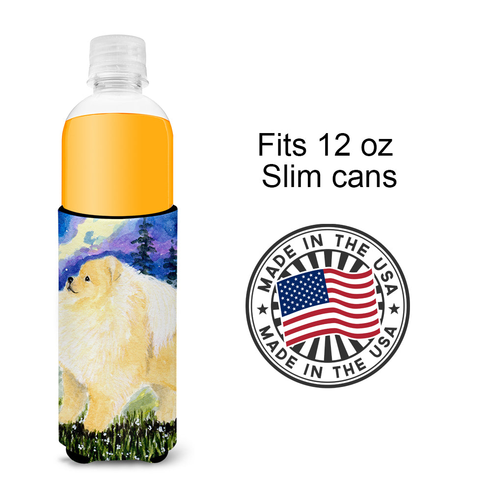 Pomeranian Ultra Beverage Insulators for slim cans SS8998MUK.