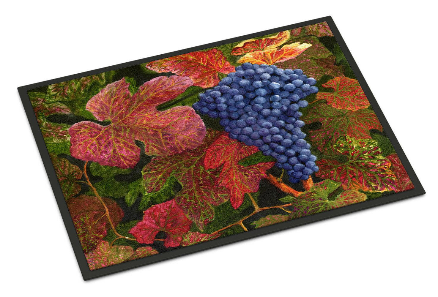 Grapes Of Joy by Malenda Trick Indoor or Outdoor Mat 18x27 TMTR0151MAT - the-store.com