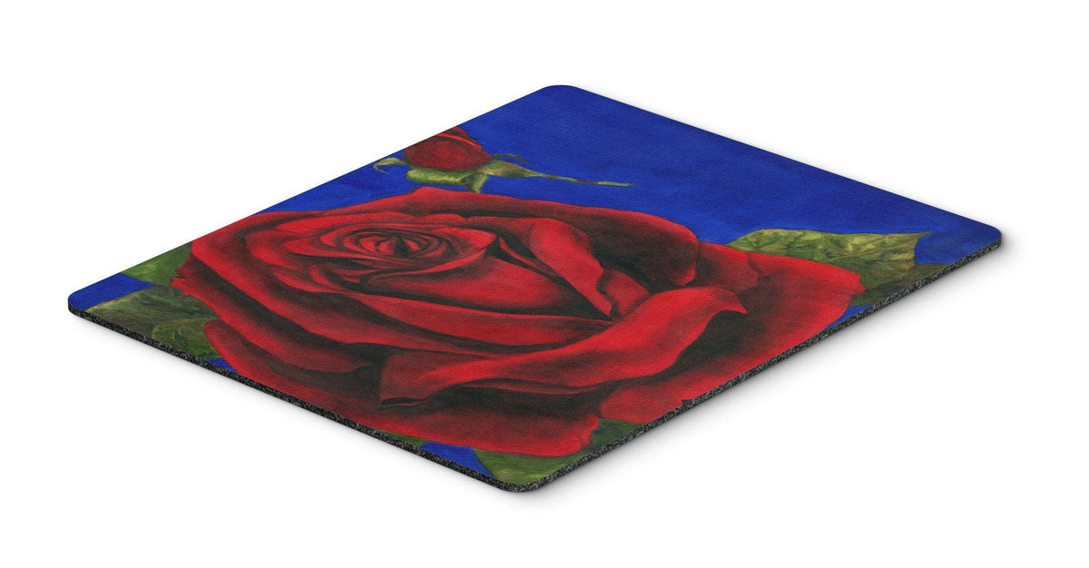 Rose by Malenda Trick Mouse Pad, Hot Pad or Trivet TMTR0226MP by Caroline&#39;s Treasures