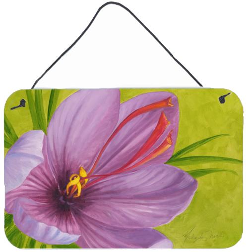 Floral by Malenda Trick Wall or Door Hanging Prints TMTR0227DS812 by Caroline&#39;s Treasures