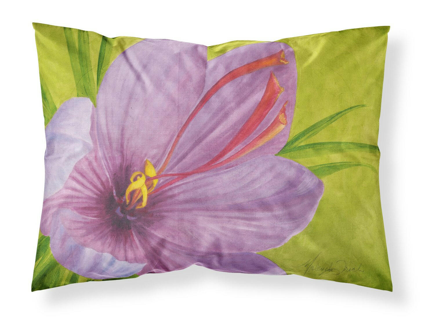 Floral by Malenda Trick Fabric Standard Pillowcase TMTR0227PILLOWCASE by Caroline's Treasures