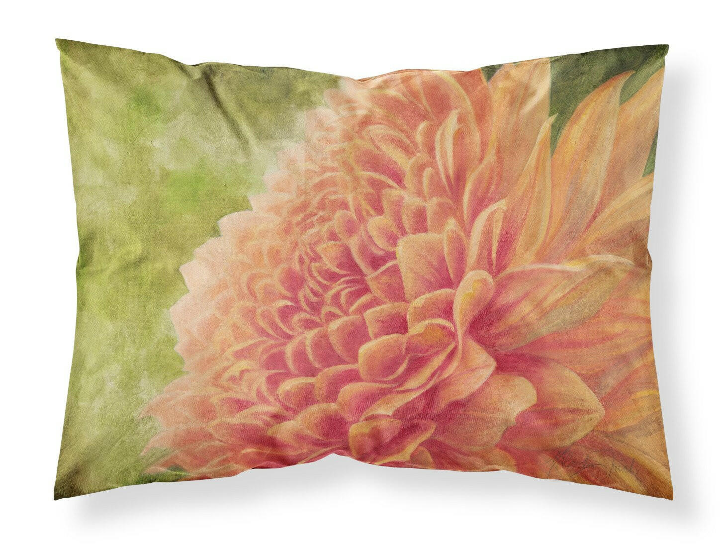 Floral by Malenda Trick Fabric Standard Pillowcase TMTR0232PILLOWCASE by Caroline's Treasures