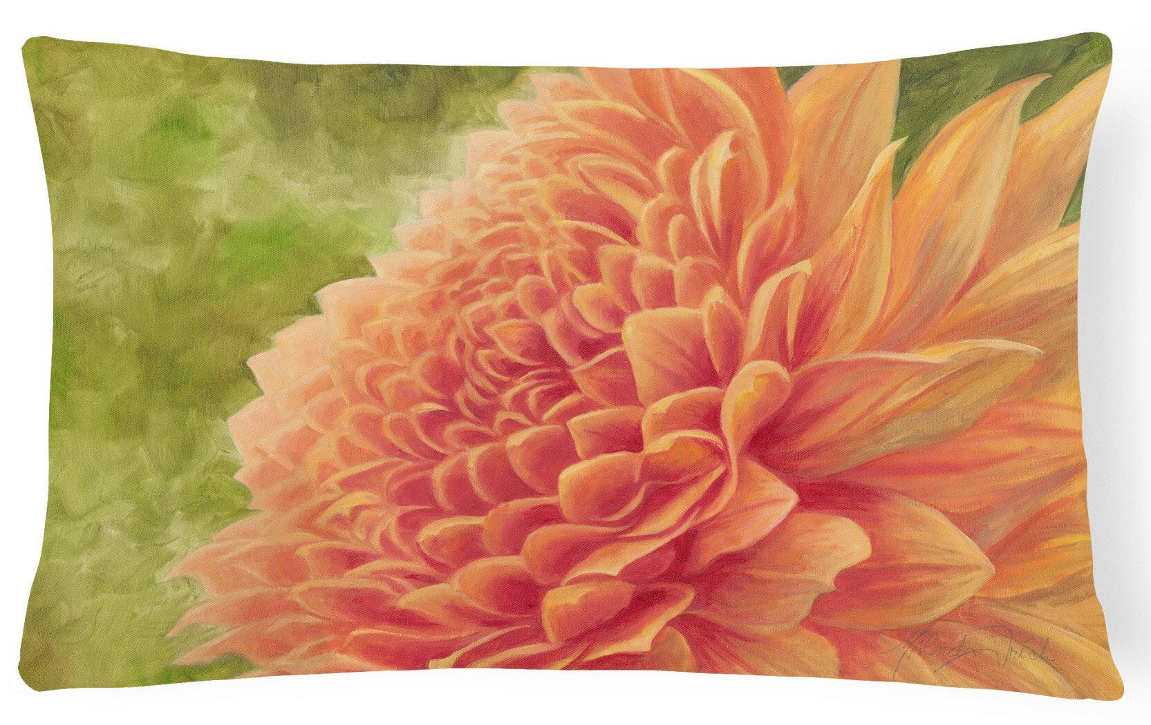 Floral by Malenda Trick Fabric Decorative Pillow TMTR0232PW1216 by Caroline's Treasures