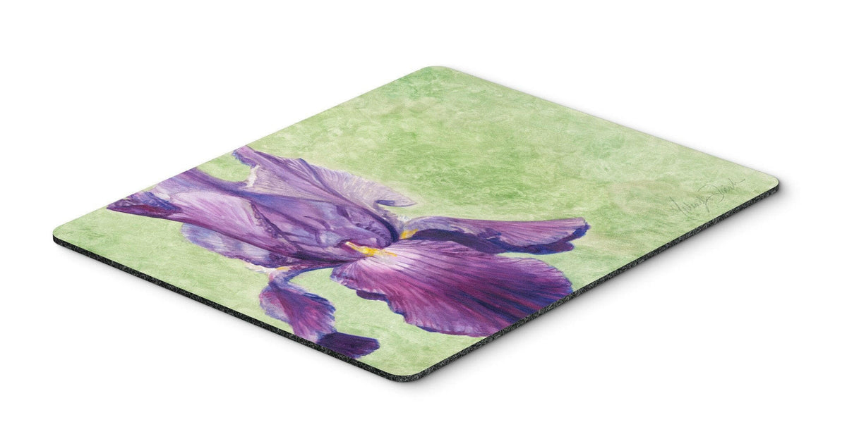 Purple Iris by Malenda Trick Mouse Pad, Hot Pad or Trivet TMTR0234MP by Caroline&#39;s Treasures