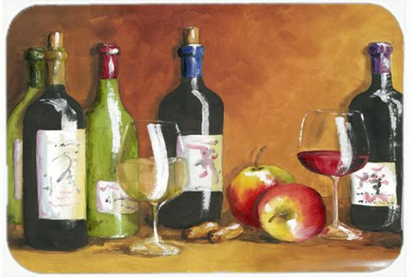 Wine by Malenda Trick Glass Cutting Board Large TMTR300ALCB by Caroline&#39;s Treasures