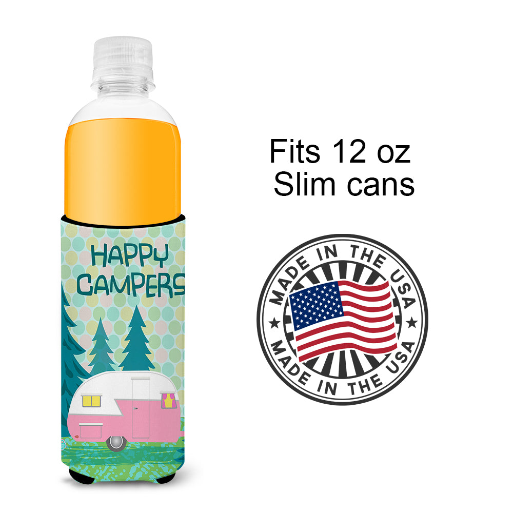 Happy Campers Glamping Trailer Ultra Beverage Insulators for slim cans VHA3004MUK  the-store.com.